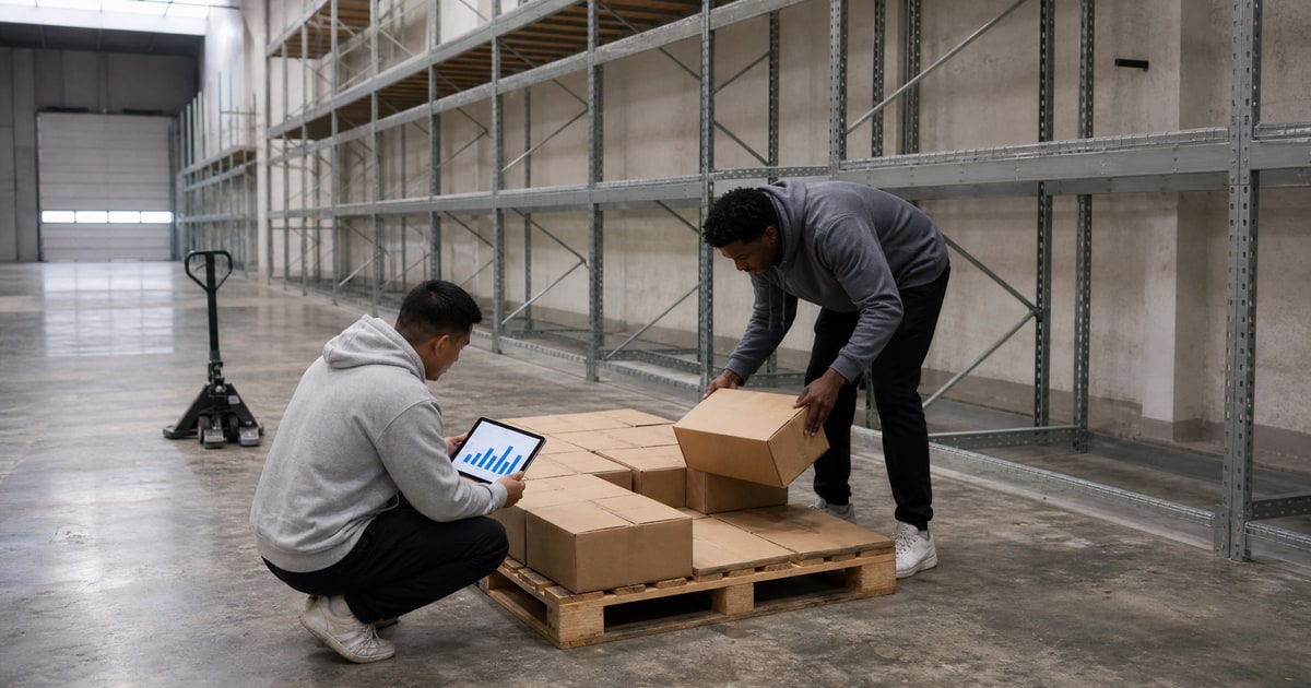Flapen cover for What products need higher upfront capital on Amazon: two Flapen operators counting a first modest inventory on a pallet