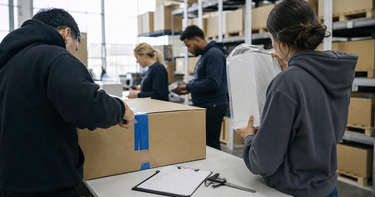 Flapen cover for What service to use for Amazon niche scouting: opening the first supplier carton at the QC bench