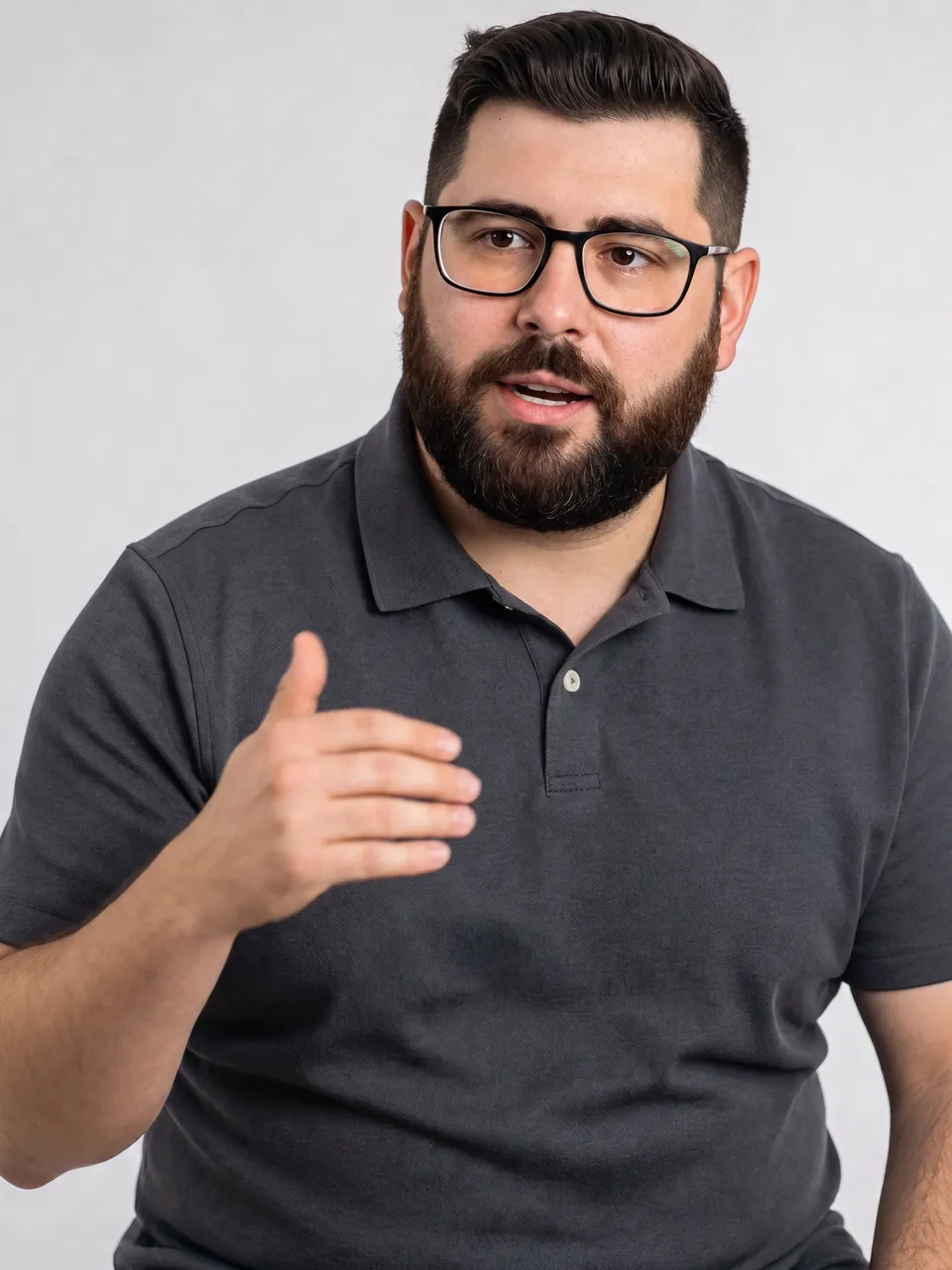 John Mallia in a customer interview for Flapen
